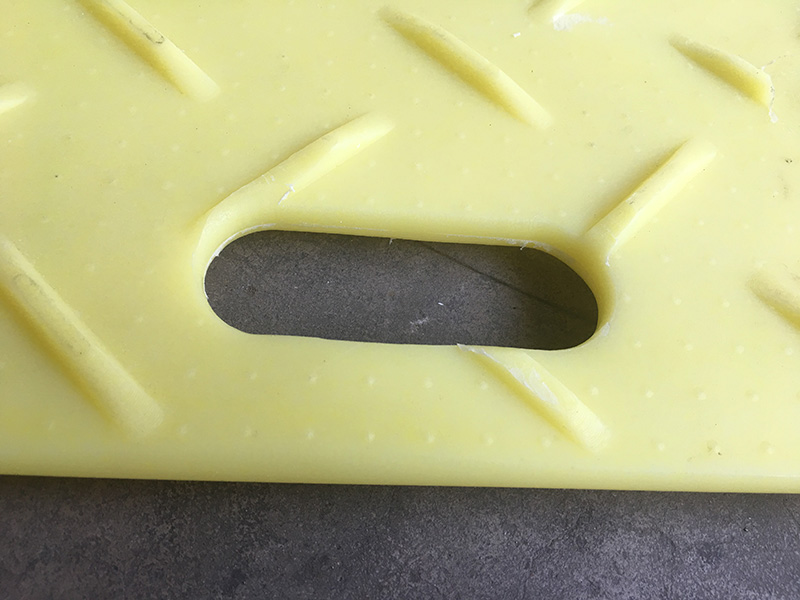 超高分子量聚乙烯綵色舖路防滑闆(ban)