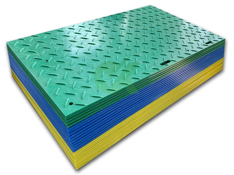 超高分子量(liang)聚乙烯綵色舖路防滑闆